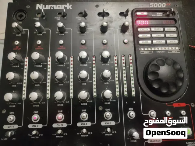 DJ Mixer مكسر دي جيه 5 تشانلز مؤثرات صوتية و مواصفات فتية متعددة بدون باور