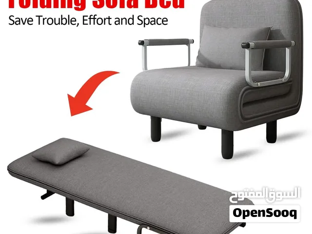 3-in-1 Chair Bed Adjustable Chair Sofa Bed with Adjustable Backrest