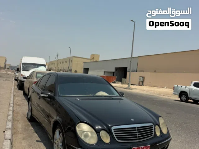 مرسيدس بنز E500 V8 موديل 2004 - مواصفات مميزة، صيانة ممتازة، جاهزة للاستخدام فوراً!