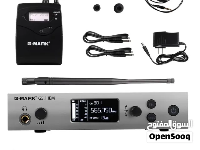 نظام مراقبة لاسلكي داخل الأذن G5.1IEM بترددات أحادية القناة UHF