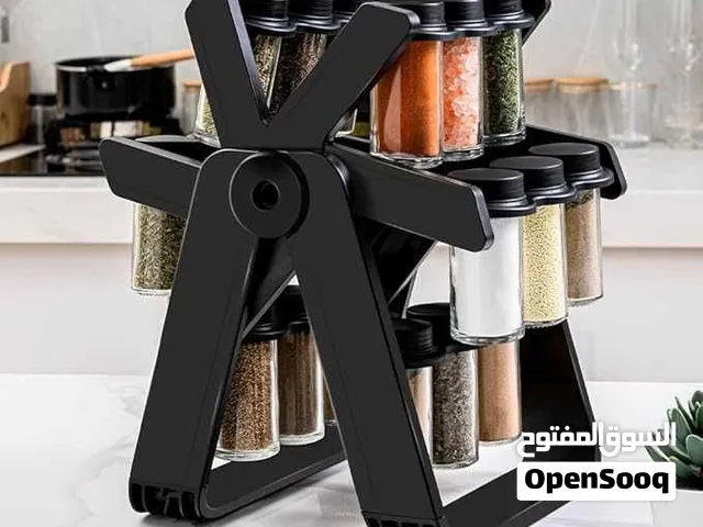 360° Rotating Spice Rack Organizer - 16 Jars