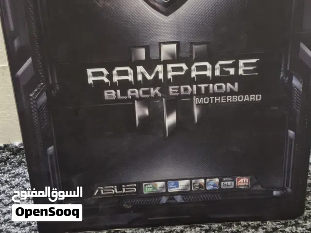 ASUS ROG Rampage III Black Edition LGA1366 Motherboard - Boxed / Rare Retro Enthusiast