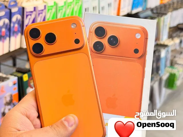 ايفون 17 برو ماكس اسيم بطارية 98 ذاكره 256 ضمان 5 ايام استبدال في حال وجود اي مشكله او عطل