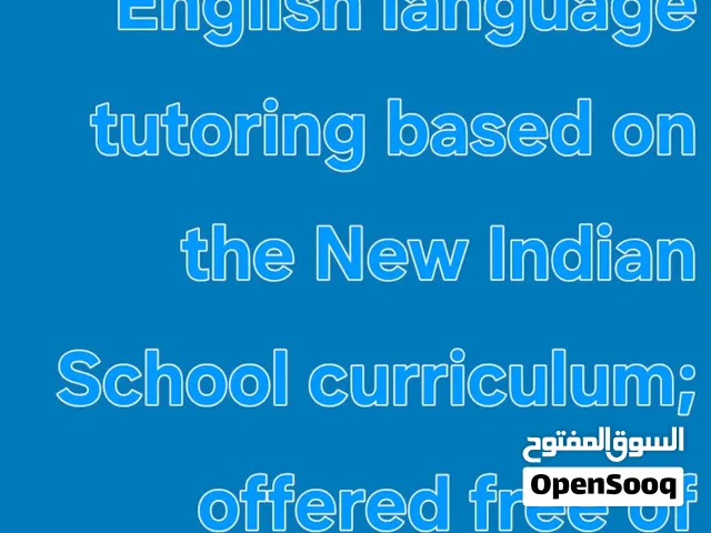 Tutoring at my home
