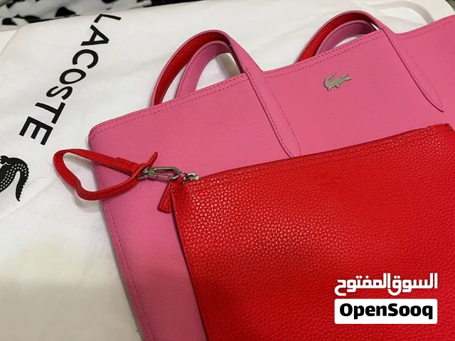 Lacoste Reversible Tote (Pink)
