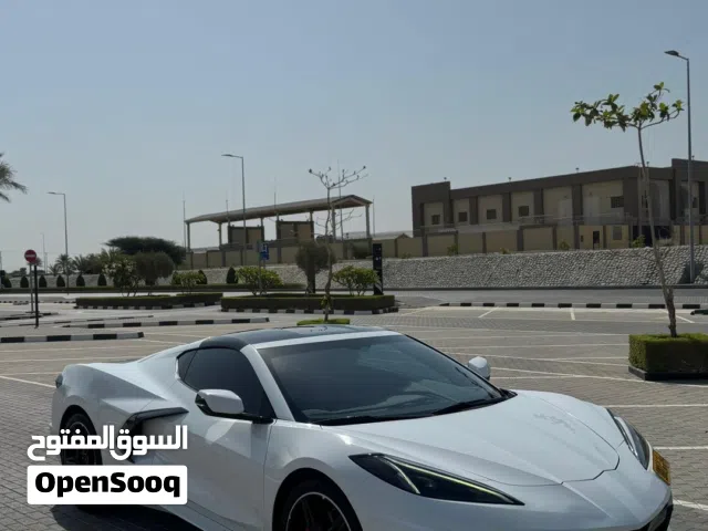 كورفت C8  وارد 2023 V8 نظيفه جدا ممشى بسيط   Corvette C8 imported 2023 V8 very clean simple walkway
