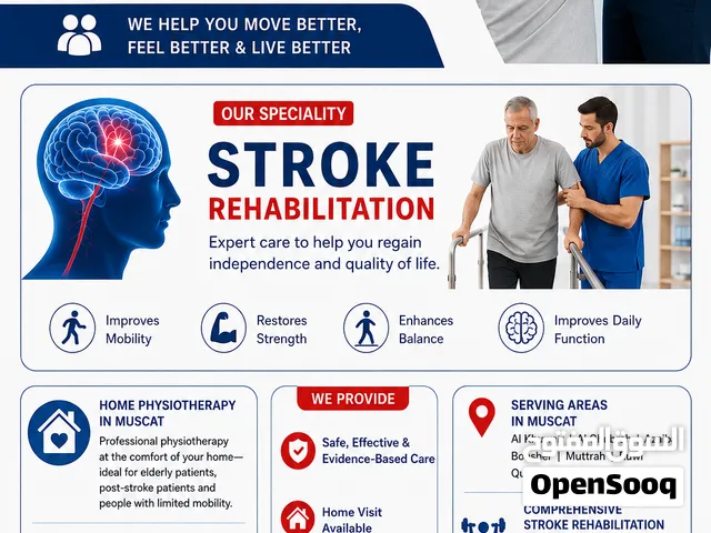 Comprehensive Physiotherapy Services in Muscat Home Visits Pain Relief & Rehabilitation