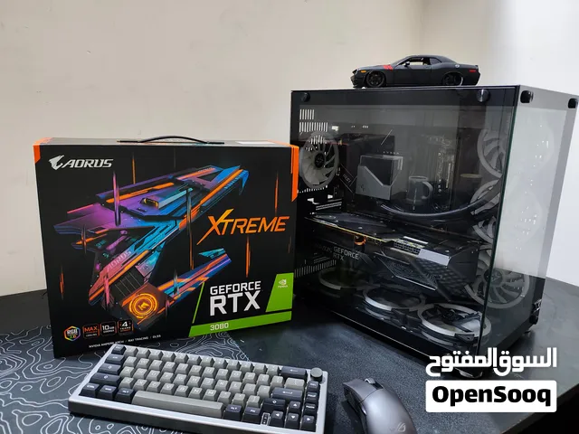 بورد z790 وتبريد 360 وكيس 7فانات RGB
