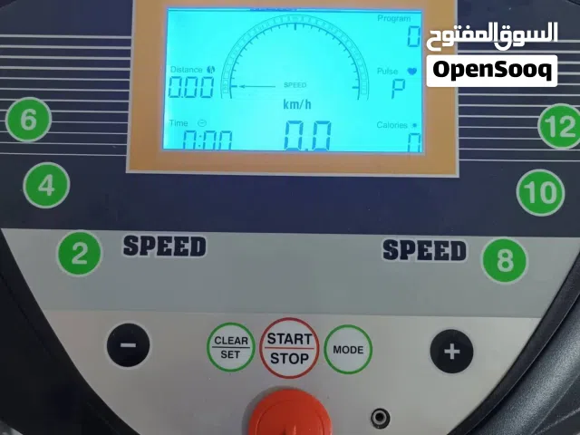 TREADMILL جهاز مشي كهربائي جديد وارد ايطالي  12.km  عدة برامج