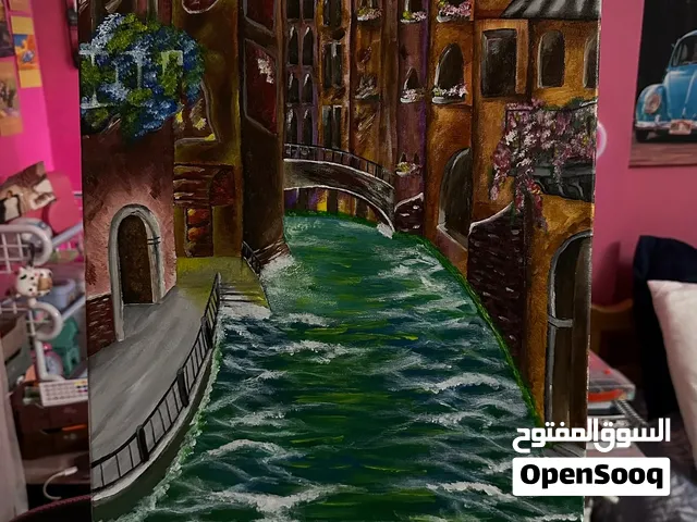 Acrylic painting