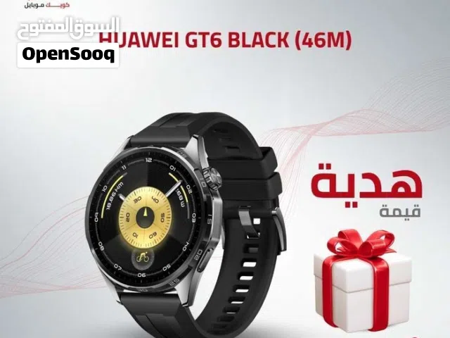 HUAWEI WATCH GT6 ( 46M ) NEW /// ساعه هواوي جي تي 6 مقاس 46 ملي الجديد