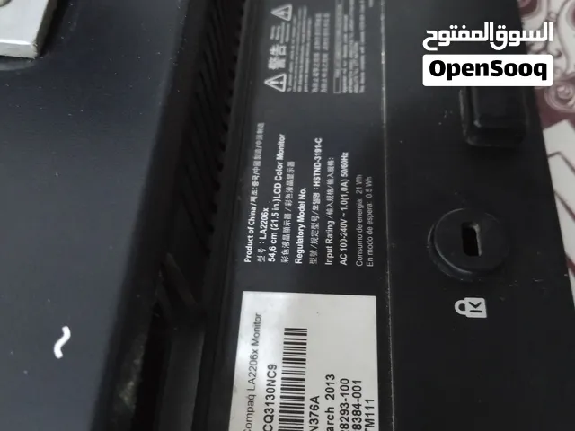 شاشة HP حجم 23 شغالة للبيع او للمراوس