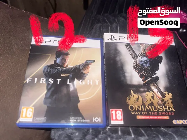 First light 007 and onimusha steel book