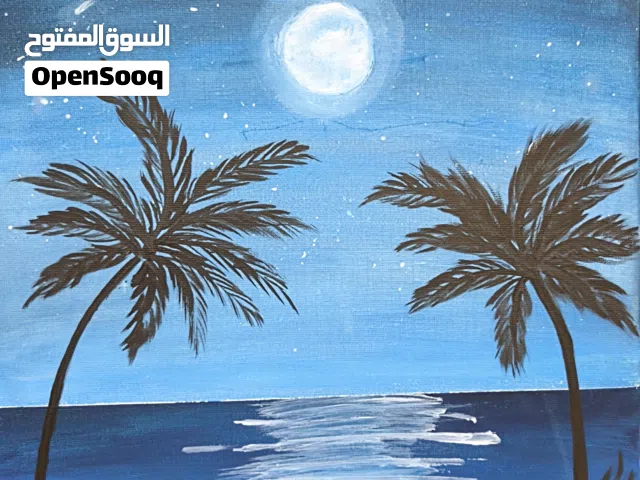 Moon Light Canvas  لوحة ضوء القمر