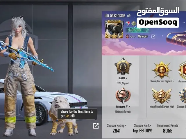 Pubg Accounts and Characters for Sale in Basra