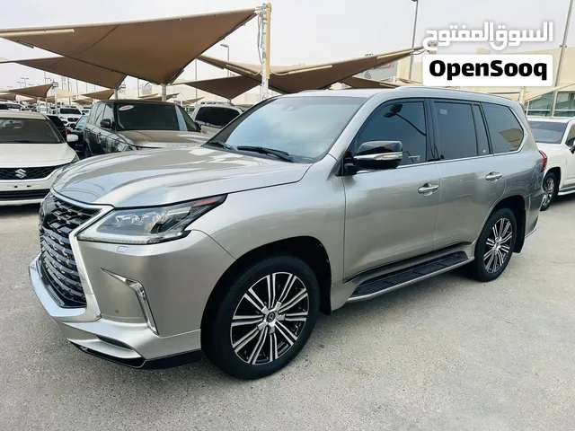 لكزس LX570 سكنيجر 2021 خليجي صبغ وكاله فول مواصفات نظيفه جدا بدون حوادث