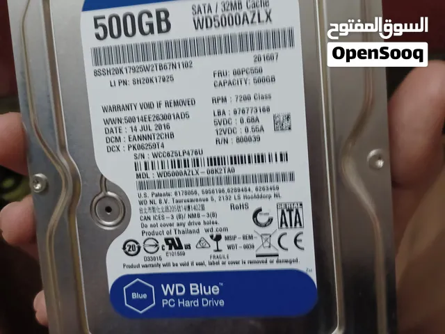 hdd 500قيقا للبيع