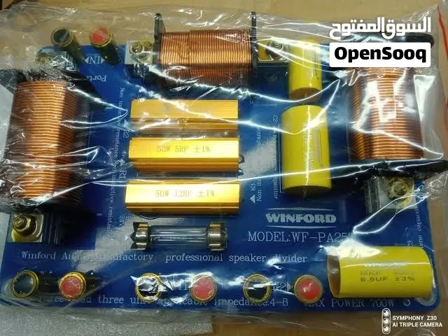 Crossover 3 WAY 600W  Double Bass WINFORD WF-6A80-K2 ثلاثي