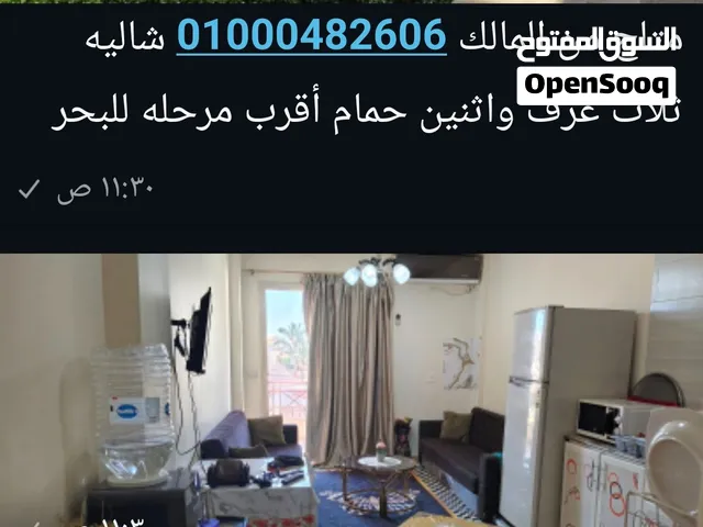 شاليه إيجار بقريه لاسرينا العين السخنه ثلاث غرف  من المالك