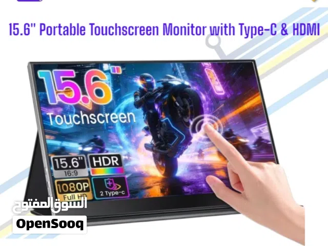 15.6 Portable Touchscreen Monitor with Type-C & HDMI