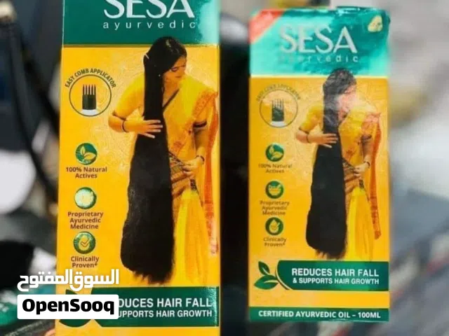 زيت سيسا الهندي الأخضر  بالشكل الجديد  والاستايل المميز وكمان مخصب بالاعشاب الهنديه من الطب الايروفي