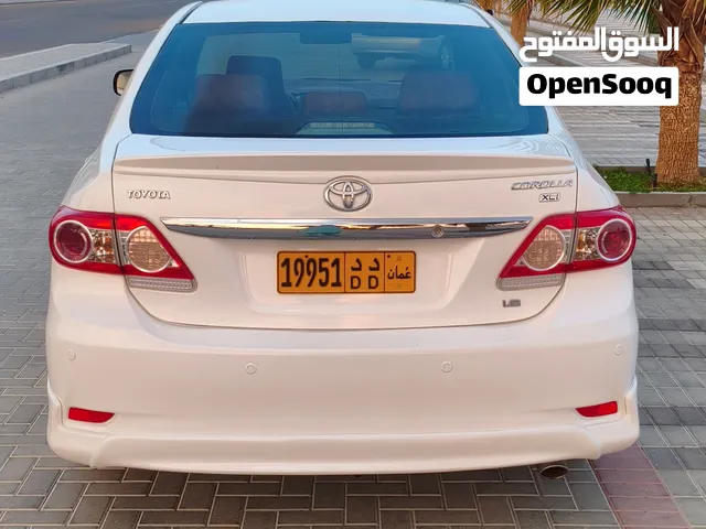 corolla 2012