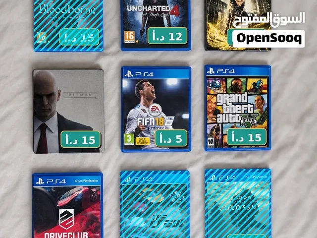 PS4 GAMES (اقرأ الوصف)
