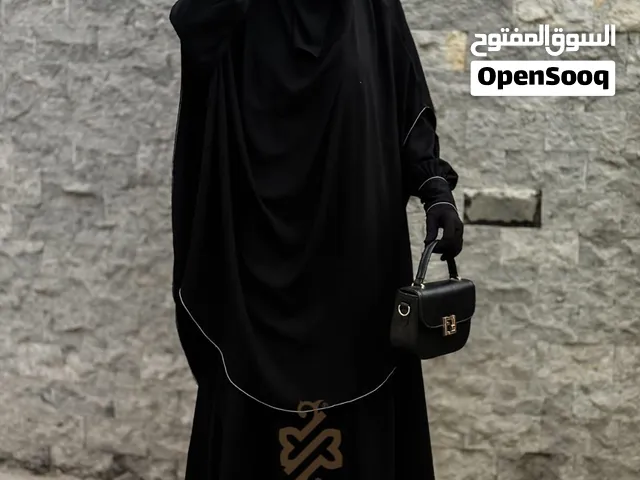 طقم نقاب مع اسدال وعباي عرض لاخر الشهر