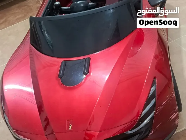 سيارة شحن اطفال فيراري اصلية . بدون بطارية وشاحن. طبربور .