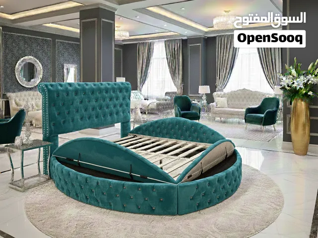 سريركابتونية دائري ملكي لأصحاب الذوق الرفيع سرير دائري ملكي لأصحاب الذوق الرفيع من دريم هاوس