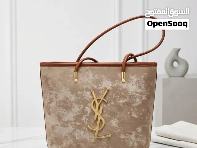 شنط نسائية ماركة سان لوران (YSL) الفاخرة - خامة شمواه راقية وألوان مميزة