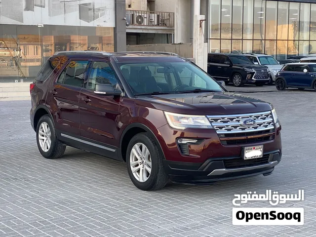 Ford Explorer XLT 2019 (Maroon)