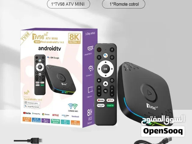 ريسرفر ذو جوده 4K يحول شاشه عادية إلى سمارت و تقدر تنزل أي برنامج و تشترك في نيتفليكس و كوره و غيره