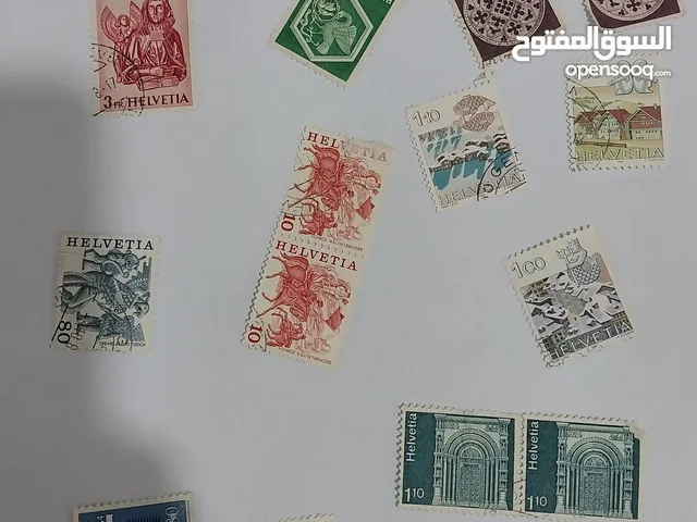 طوابع قديمة منذ اكثر من 50 عام للمقيمين والمهتمين