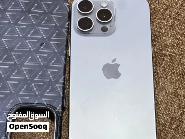 ايفون 15 برو ماكس ذاكرة 512 بطارية 86 ما مفتوح نضيف استعمال شخصي
