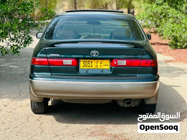 تويوتا كامري 1998 GL أخضر بمعاينة أمريكية مع تسجيل وترخيص للبيع