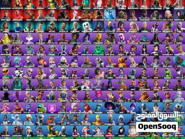 حساب فورت نايت فوووووول عرق