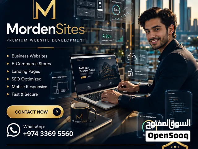 Professional Website Development in Qatar  MordenSites