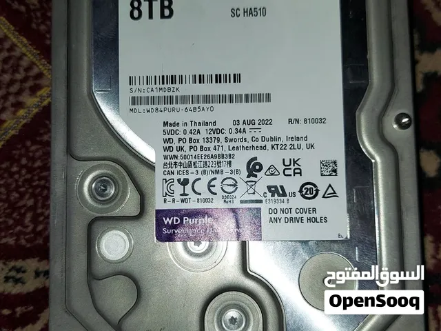 هارد 8 تيرا wd purple