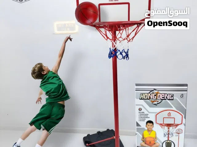 ستاند سلة مع طابة للأطفال