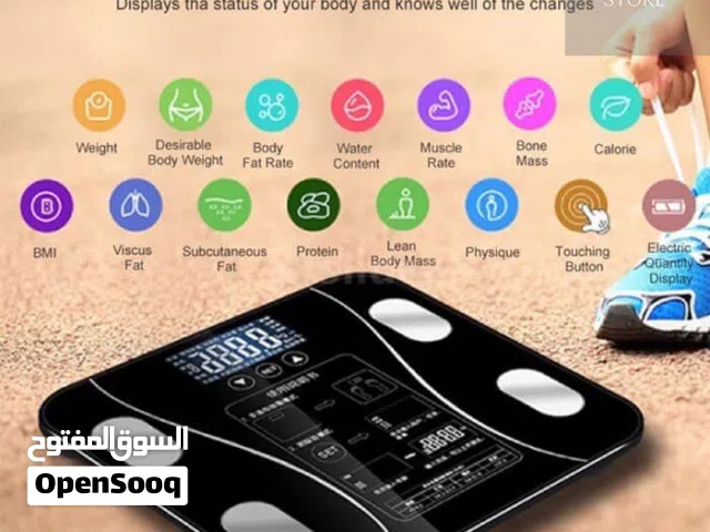 الميزان الذكي ميزان لوزن الجسم يشبك بلوتوث عالهاتف ميزان منزل نادي وزن الجسم