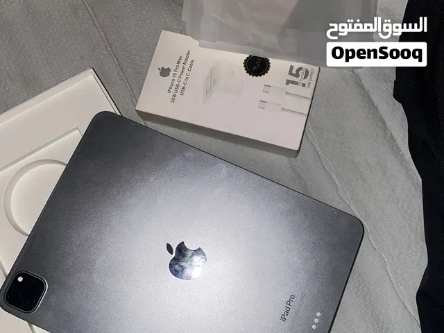 ايباد ابل  11برو معالج M2  ذاكرة 128 للبيع وسعر مناسب ونضافه 100٪مستعمل قليل