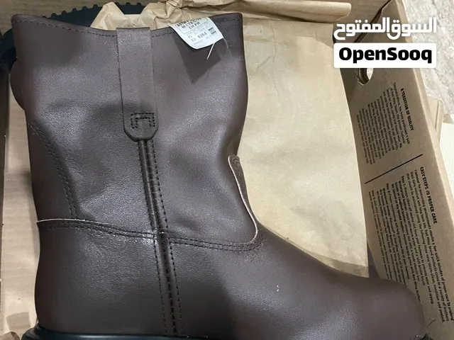 بوت رجالي Red Wing Shoes أصلي – جديد بالكرتون – بني فاخر بوت رجالي Red Wing Shoes أصلي – جديد