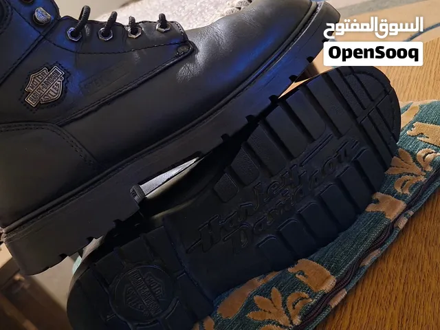 حذاء دراجات جلد نوع هاراي ديفدسون