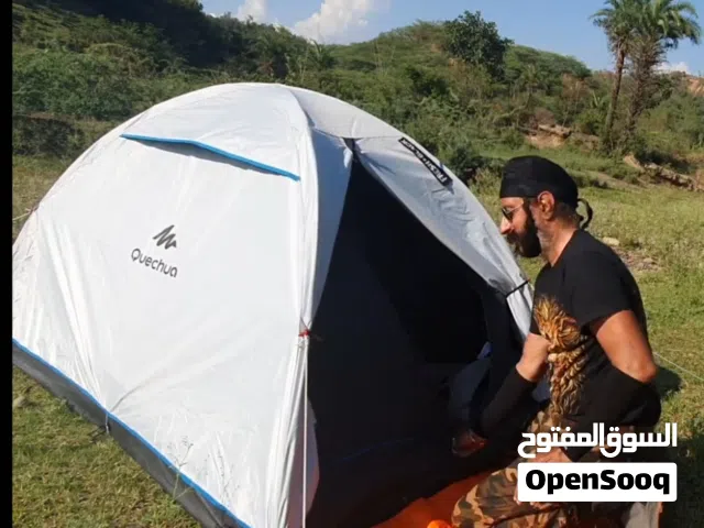 خيمة شخصين فرنسية decathlon fresh and black quechua 2 person arpenaz tent
