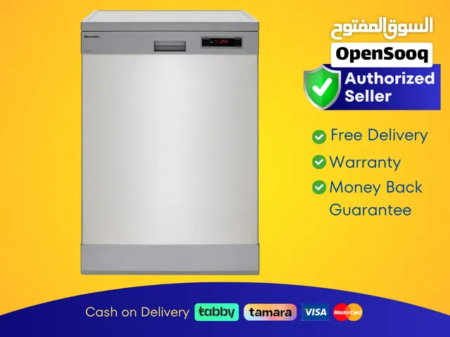 Baumatic 16 Place Stainless Steel Freestanding Dishwasher
