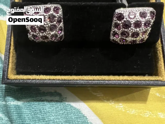 بزمه رجال شوارفسكي اصلي  لون بنفسجي جديده غير مستعمله