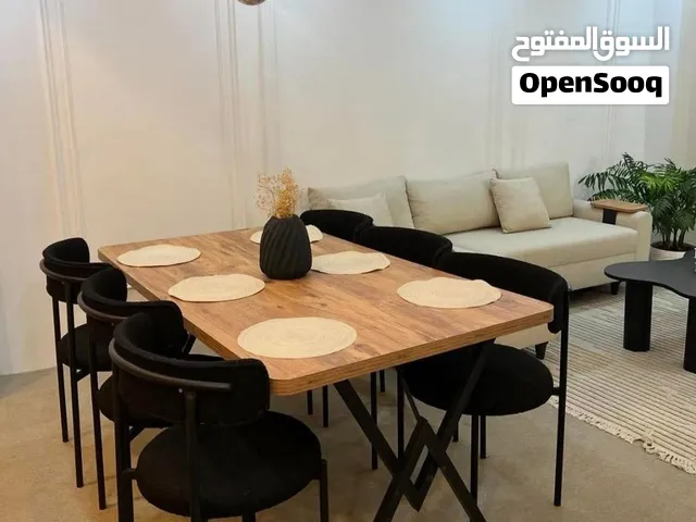 ميز طعام فاخر +6 كراسي
