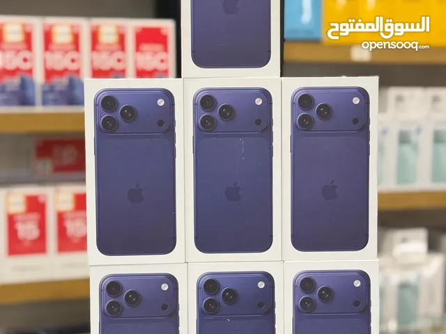 ايفون 17 برو ماكس ، ذاكرة 256GB اللون الازرق شرق اوسط