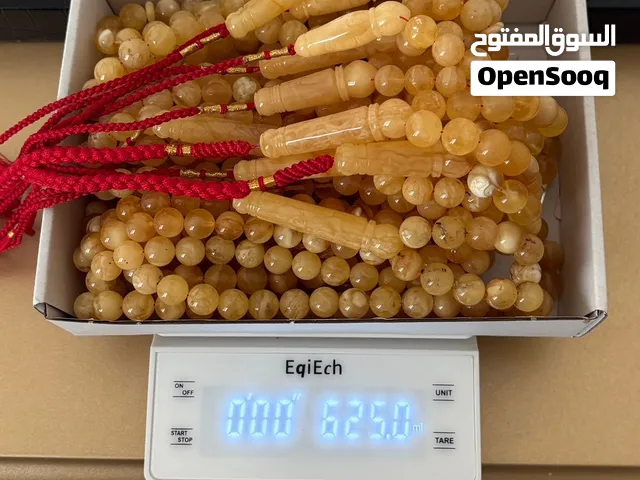 جملة 10 مسابيح كهرمان كلنغرادي شوائبي
